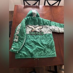 VTG Philadelphia Eagles parka jacket